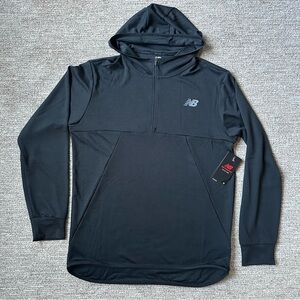 New Balance Men's Tenacity Hooded Quarter Zip